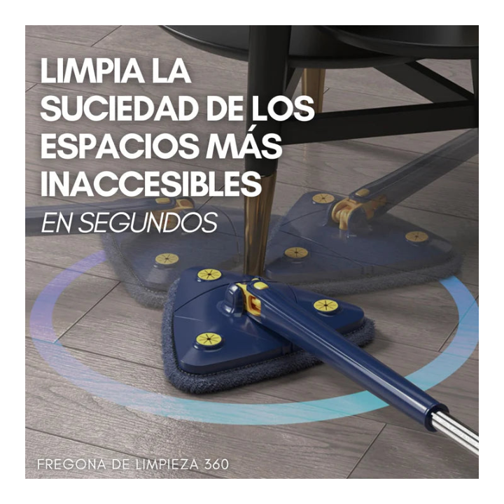 Mopa TRIANGULAR 360º + 4 recambios GRATIS