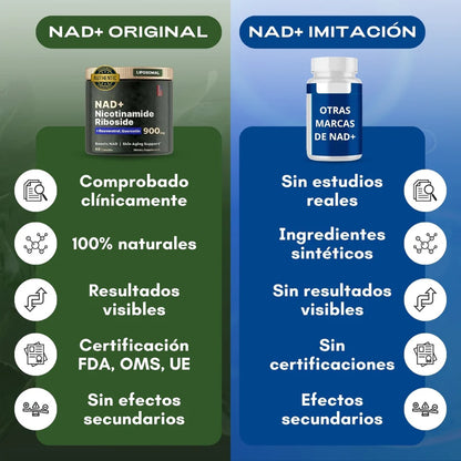 ✨ NAD™+900™ | Joven Para Siempre🔬-🌿Suplemento Anti-envejecimiento