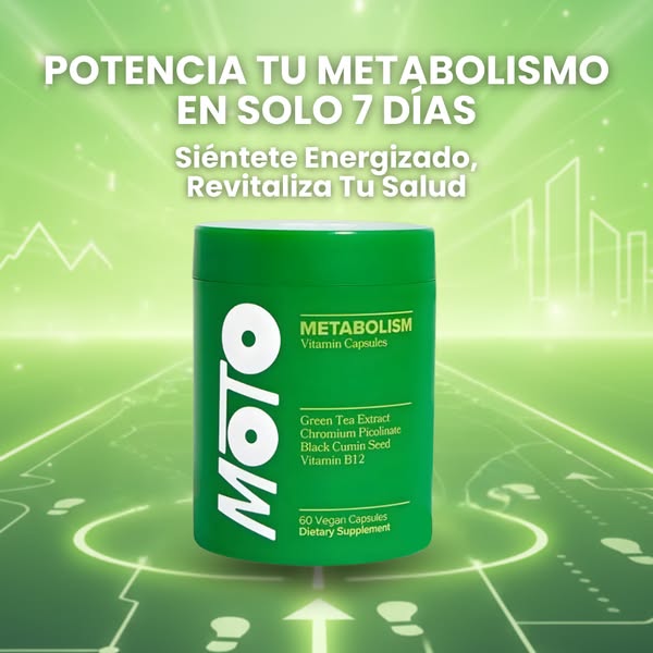 MOTO | Acelera tu metabolismo en 7 días