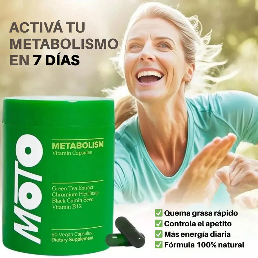 MOTO | Acelera tu metabolismo en 7 días