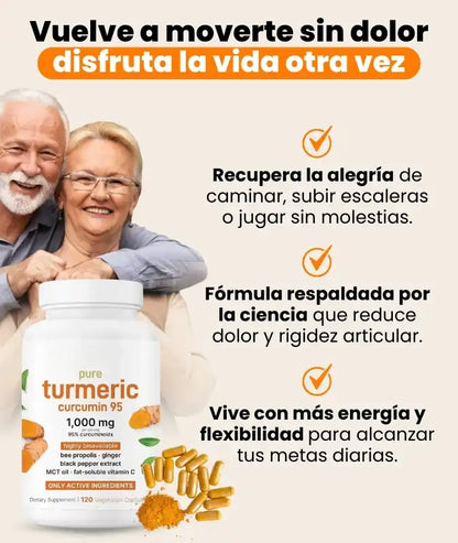 Cúrcuma curcumina 95